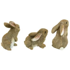 Design Toscano The Bunny Den, Garden Rabbit Statues, Set Of 3 - Brown -Design Toscano Store GUEST a58d940a d3bc 4b67 a179 ba416c8f4f4d