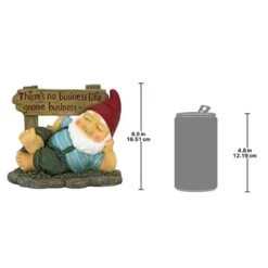 Design Toscano Irving Gnomlin Resting On His Laurels Garden Gnome Statue -Design Toscano Store GUEST a7423936 538c 48bf 890f 3e501571eab8