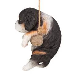 Design Toscano Black Cavalier Puppy On A Perch Hanging Dog Sculpture -Design Toscano Store GUEST ae3426aa 6248 4124 9a85 6433871cfdc5
