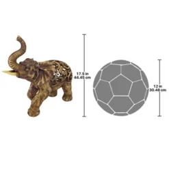 Design Toscano Jali Elephant Sculpture (Large) -Design Toscano Store GUEST b28d50bd 40c7 4552 a85a 2a41507535c1