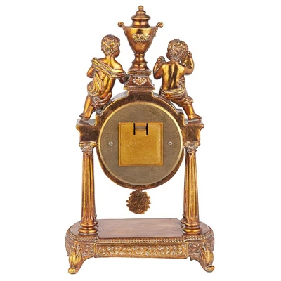 Design Toscano Arch Of Aion God Of Time Pendulum Mantel Clock 6 Design Toscano Arch Of Aion God Of Time Pendulum Mantel Clock - Image 4