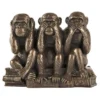 Design Toscano The Hear-No, See-No, Speak-No Evil Monkeys Statue -Design Toscano Store GUEST b59a365a e3dc 414b a2c3 789f6a0cb8a8