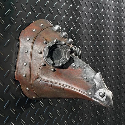 Design Toscano Doctor Of Death Steampunk Plague Sculptural Mask: Set Of Two 7 Design Toscano Doctor Of Death Steampunk Plague Sculptural Mask: Set Of Two - Image 5