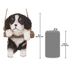 Design Toscano Black Cavalier Puppy On A Perch Hanging Dog Sculpture -Design Toscano Store GUEST b8f15d86 8ac2 4fde 8b11 58b667afa5a6