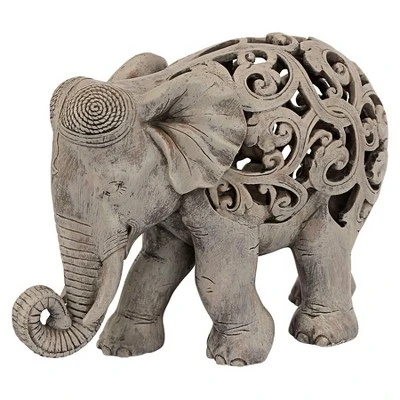 Design Toscano Anjan The Elephant Jali Sculpture 9 Design Toscano Anjan The Elephant Jali Sculpture - Image 7