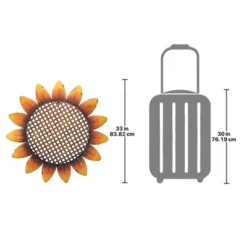 Design Toscano Van Grow Supersized Sunflower Wall Sculpture -Design Toscano Store GUEST be606a6d 41cc 4e6a acce 8e413c3acbbb