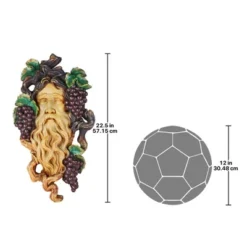 Design Toscano God Of The Grape Harvest Wall Sculpture -Design Toscano Store GUEST be88ea3b 0460 477f 9788 f0f841fae1de
