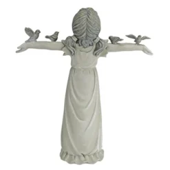 Design Toscano Basking In God's Glory Little Girl Statue: Medium -Design Toscano Store GUEST cb3f4800 d384 4af6 8e42 e2971a36905d