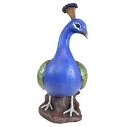 Design Toscano The Regal Peacock Garden Sculpture - Large, Multicolored -Design Toscano Store GUEST cc128367 deee 421e 9dce c170d89586d9