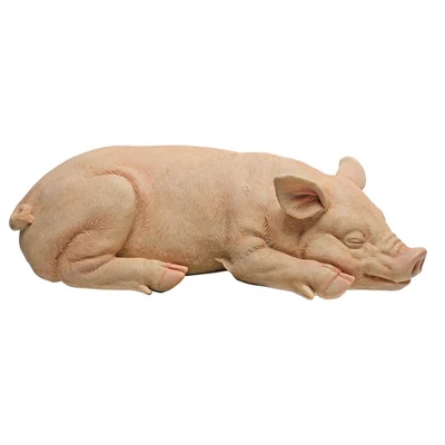 Design Toscano Sandman And Porker, The Piggies Garden Statues 4 Design Toscano Sandman And Porker, The Piggies Garden Statues - Image 2