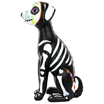 Design Toscano Dia De Los Muertos El Perro Sugar Skull Dog Statue 7 Design Toscano Dia De Los Muertos El Perro Sugar Skull Dog Statue - Image 5