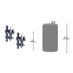 Design Toscano Fleur-de-Lis Sword Hanger Set