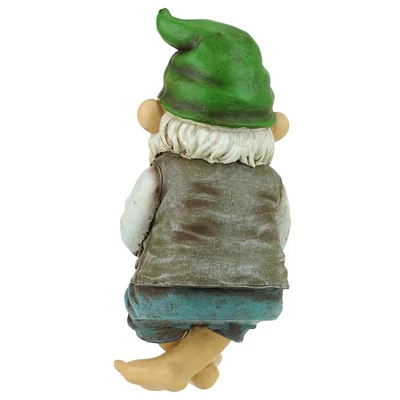 Design Toscano Ziggy, The Fishing Gnome Garden Sitter Statue - Multicolored 6 Design Toscano Ziggy, The Fishing Gnome Garden Sitter Statue - Multicolored - Image 4