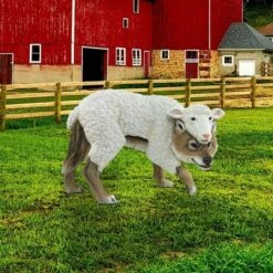 Design Toscano Wolf In Sheep's Clothing Garden Statue