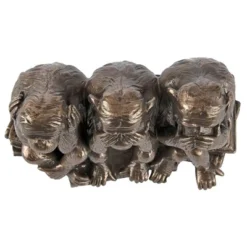 Design Toscano The Hear-No, See-No, Speak-No Evil Monkeys Statue -Design Toscano Store GUEST cf980ed0 3639 4d6e a89b 2d3cd535e3b4