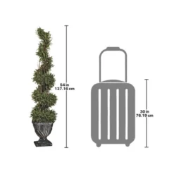 Design Toscano Spiral Topiary Tree Collection: Large -Design Toscano Store GUEST d20aecec 8c22 4f3c b114 0e500b0341c3