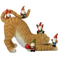Design Toscano Catatonic Gnome Feline Frenzy Statue 12 Design Toscano Catatonic Gnome Feline Frenzy Statue -Design Toscano Store GUEST d23abf2f aa64 4839 a026 9a43d05da31b