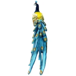 Design Toscano Fine Feathers Perching Peacock Wall Sculpture -Design Toscano Store GUEST d281be53 8047 42f3 85dd 4d696c377267