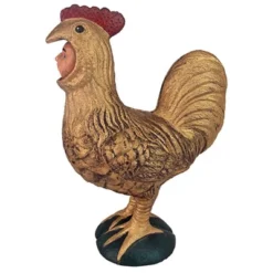 Design Toscano Canterbury Tales Chanticleer Rooster Cast Iron Mechanical Bank -Design Toscano Store GUEST d2c59d91 48aa 423c 8c67 847eef5ba83e