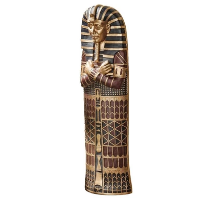 Design Toscano King Tut Sarcophagus Wall Sculpture 3 Design Toscano King Tut Sarcophagus Wall Sculpture