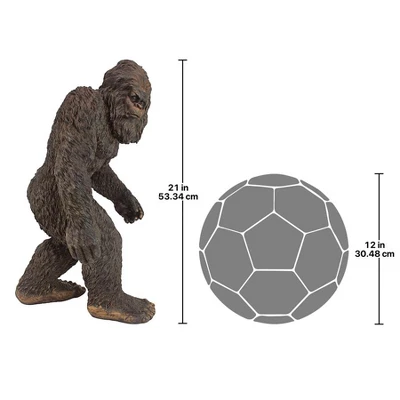 Design Toscano Bigfoot, The Garden Yeti Statue: Medium 8 Design Toscano Bigfoot, The Garden Yeti Statue: Medium - Image 6