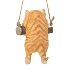 Design Toscano Orange Tabby Kitty On A Perch Hanging Cat Sculpture - Multicolored -Design Toscano Store GUEST d9a6200e e0a1 473e bcf5 35471bb7db41