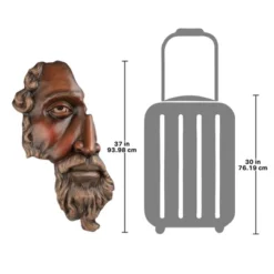 Design Toscano A Classical Fragment Wall Sculpture: Large -Design Toscano Store GUEST db911597 6a90 426b b173 b3459e48f28b