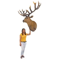 Design Toscano Big Antler Buck Trophy Deer Head Wall Sculpture -Design Toscano Store GUEST dfab5491 6324 4254 8773 629e1540eb7c