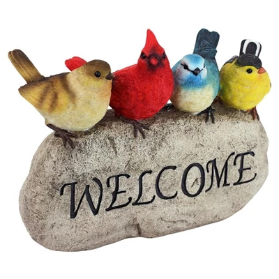 Design Toscano Birdy Welcome Garden Stone Statue: Large 9 Design Toscano Birdy Welcome Garden Stone Statue: Large - Image 7