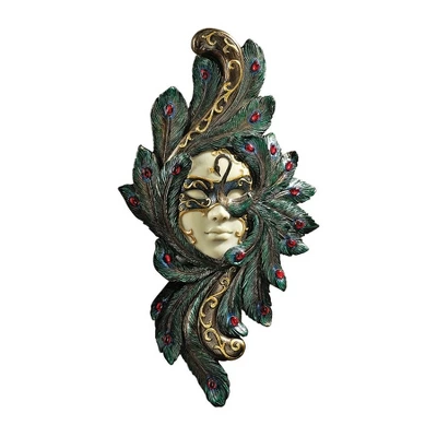 Design Toscano Masquerade At Carnivale Mask Wall Sculpture: Countess Barletta 3 Design Toscano Masquerade At Carnivale Mask Wall Sculpture: Countess Barletta