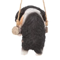 Design Toscano Black Cavalier Puppy On A Perch Hanging Dog Sculpture -Design Toscano Store GUEST e01a4053 263c 4764 8f10 0e48f2b7ee68