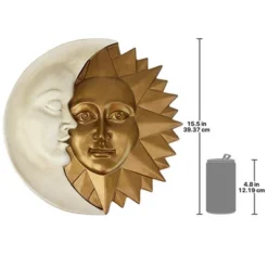Design Toscano Celestial Harmony: Sun And Moon Wall Sculpture -Design Toscano Store GUEST e03399c5 87fb 46e3 9f6b f6057eea88d5