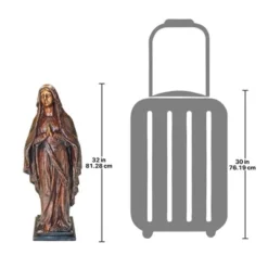 Design Toscano Madonna, Blessed Mother Cast Bronze Garden Statue -Design Toscano Store GUEST e0c241be c6fc 417c ac36 26eab7e6f857