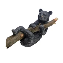 Design Toscano Up A Tree Hanging Black Bear Cub Sculpture -Design Toscano Store GUEST e1a03c91 8ef6 4553 a50d 5b41530a6049