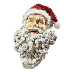 Design Toscano Ho-Ho-Hold It Santa Mantel Stocking Holder Statue, Multi-colored -Design Toscano Store GUEST e201a5e7 4a58 4eba 9fc4 3415912a2f82