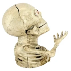 Design Toscano Bugged-Out Hungry Skeleton Cast Iron Mechanical Coin Bank -Design Toscano Store GUEST e2882e49 b163 4e97 92c8 0018b8e10f00