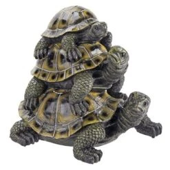 Design Toscano Three's A Crowd Stacked Turtle Statue -Design Toscano Store GUEST e2e4cfc7 01f0 4857 8815 e883c843f896