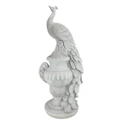 Design Toscano Staverden Castle Peacock On An Urn Garden Statue -Design Toscano Store GUEST e40369f4 7d13 458e aa44 4e04a8170df3