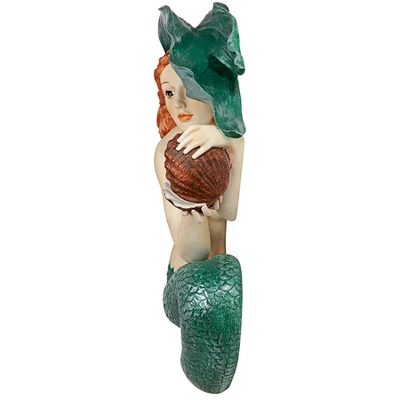Design Toscano Misty Mae, Siren Of The Sea Mermaid Wall Sculpture 5 Design Toscano Misty Mae, Siren Of The Sea Mermaid Wall Sculpture - Image 3