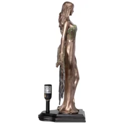 Design Toscano Peacock Priestess Tiffany-Style Stained Glass Illuminated Sculpture -Design Toscano Store GUEST e8093fa4 fc05 4604 a104 35f9f2e5f55c