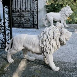 Design Toscano Regal Lion Sentinel Of Grisham Manor Statue: Right Foot Forward 12 Design Toscano Regal Lion Sentinel Of Grisham Manor Statue: Right Foot Forward -Design Toscano Store GUEST eac6df1a 7475 4c6f 8fdd b3bdad4e403c