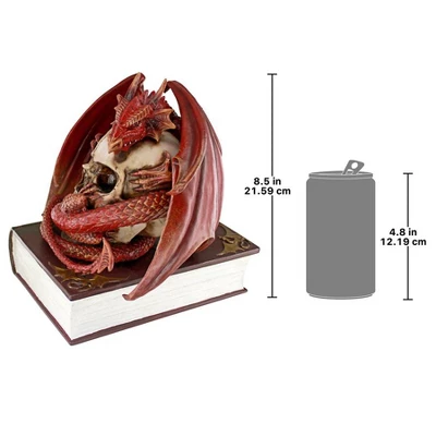 Design Toscano Blood Dragon Contemplation Sculptural Box 8 Design Toscano Blood Dragon Contemplation Sculptural Box - Image 6