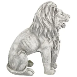 Design Toscano Roaring Beasts Of Castello Di Rocca Lion Sentinel Statue: Left Paw Up -Design Toscano Store GUEST f1d7daea 4925 493a b66c 3f8c576c95f1