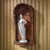 Design Toscano Poli Palace Classic Architectural Wall Niche