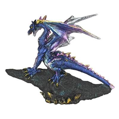 Design Toscano Geode Guardian Gothic Dragon Statue 5 Design Toscano Geode Guardian Gothic Dragon Statue - Image 3