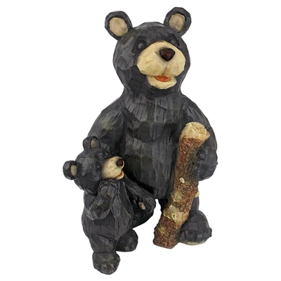 Design Toscano Black Forest Bear Pair Sculpture - Multicolored 4 Design Toscano Black Forest Bear Pair Sculpture - Multicolored - Image 2