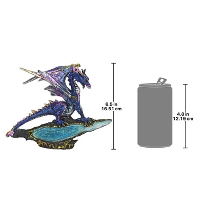 Design Toscano Geode Guardian Gothic Dragon Statue 7 Design Toscano Geode Guardian Gothic Dragon Statue - Image 5