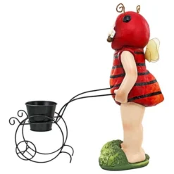 Design Toscano Polly The Lady Bug Fairy Garden Helper Statue -Design Toscano Store GUEST f793323c 3ff8 4558 bcac 2e22e5849a38