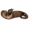 Design Toscano Lazy Otter With Fish Cast Bronze Garden Statue -Design Toscano Store GUEST f7d019a8 962d 4423 bdb9 f35c1be62e21
