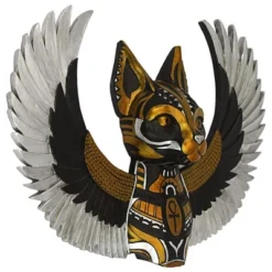 Design Toscano Goddess Bastet, Winged Protector Of The People Cat Wall Sculpture -Design Toscano Store GUEST f88bc551 bb30 4033 bb47 87d519582417